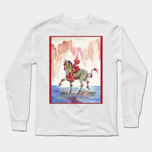 Japanese Unicorn Long Sleeve T-Shirt